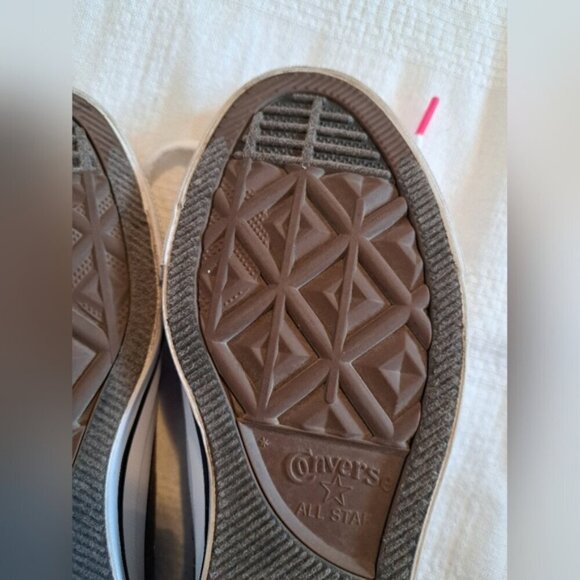 Converse women's size 5 canvas 2 tongue with lip design, VGUC - Picture 6 of 9
